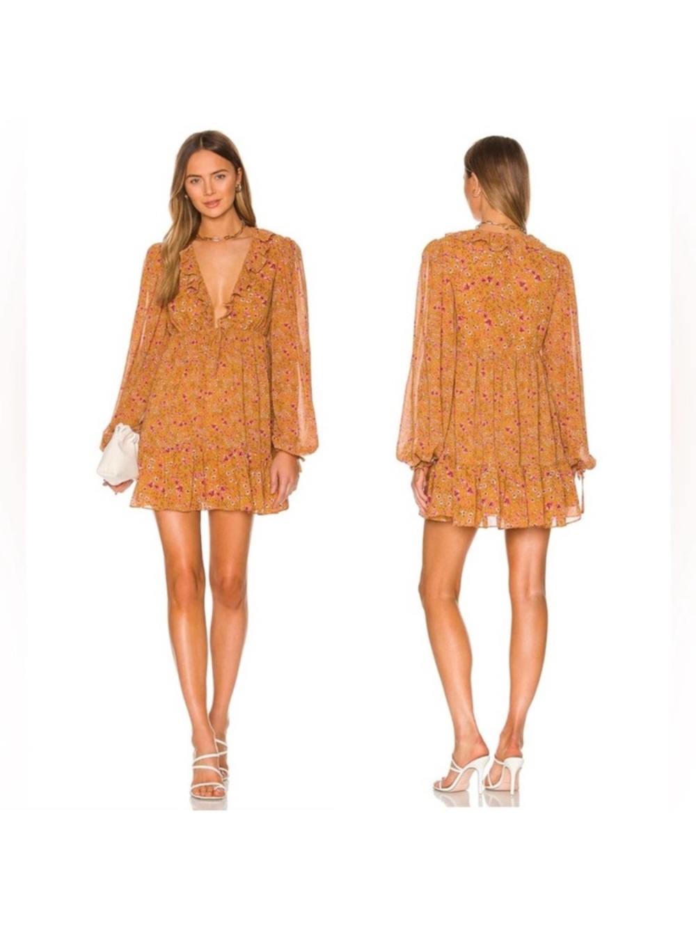 Tularosa  Revolve Mobey Mini Dress in Lafayette Floral